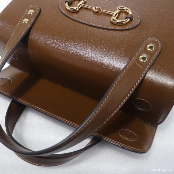 First bag ru bag small 1955 handle Horsebit GUCCI top 0731